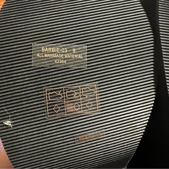 Bamboo Barbie Platform Orange Faux Leather Sandals 90s NIB Super Platform Summer - Picture 9 of 12